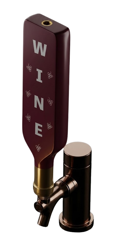 Red Wine Tap Handle