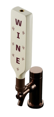 White Wine Tap Handle